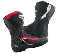 Alpinestars Honda SMX-6 V3 Sports Boots (Black/Bright Red/White)
