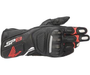 Alpinestars Honda SP-8 V2 Motorcycle Gloves, black-white-red, size 3XL for Men