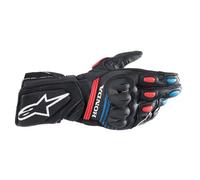 Alpinestars Honda SP-8 V3 Motorcycle Gloves - Glossy Black/Red/Blue 35584231317