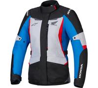 Alpinestars Honda Stella ST-1 waterproof Ladies Motorcycle Textile Jacket, black/grey/blue, size XL