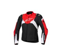 Alpinestars Honda Stella T-Jaws V4 waterproof Ladies Motorcycle Textile Jacket, black/red, size XL
