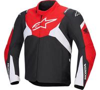 Alpinestars Honda T-Jaws V4 waterproof Motorcycle Textile Jacket, black-red, size M for Men