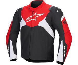 Alpinestars Honda T-Jaws V4 waterproof Motorcycle Textile Jacket, black/red, size M
