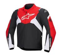 Alpinestars Honda T-Jaws V4 waterproof Motorcycle Textile Jacket, black/red, size L
