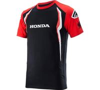 Alpinestars Honda T-Shirt (Black/Red, S), black red