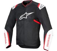 Alpinestars Honda T-Sps Air V2 Motorcycle Textile Jacket, black/white/red, size XXL