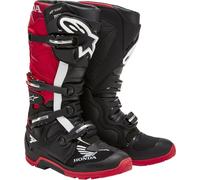 Alpinestars Honda Tech 7 Enduro Drystar waterproof Motocross Boots, black/red, size 10 (44,5)