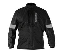 Alpinestars Hurricane Rain Motorcycle Over Jacket Black