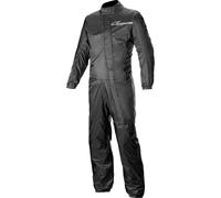 Alpinestars Hurricane V2 Rain Suit, black, size S for Men