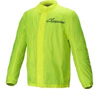 Alpinestars Hurricane V2 Rain Waterproof Motorcycle Motorbike Over Jacket Yellow