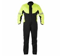 Alpinestars Hurricane Waterproof Black Fluorescent 1pc Motorcycle Rain Suit New