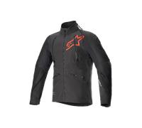 Alpinestars Hyde XT Stretch Drystar XF waterproof Motorcycle Textile Jacket, black-red, size M for Men