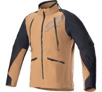 Alpinestars Hyde XT Stretch Drystar XF waterproof Motorcycle Textile Jacket, black/beige, size S