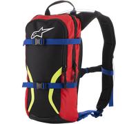 Alpinestars Iguana Hydration Backpack Black Blue Red Yellow Fluo, Size: One Size