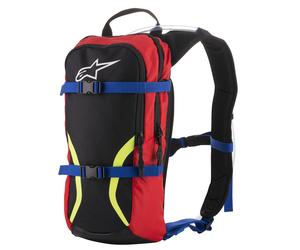 Alpinestars Iguana Hydration Backpack, red-blue-yellow, size 6-10l for Men