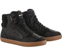 Alpinestars J-6 Waterproof Mens Motorbike Boots - Black Gum UK 6.5