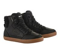 Alpinestars J-6 Waterproof Urban Laced Motorcycle Leather Boots - Black Gum