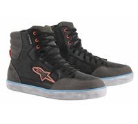 Alpinestars J 6 WP Waterproof Blue Canvas Motorcycle Ankle Shoes US SIZES J-6