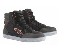 ALPINESTARS J6 J-6 WATERPROOF LEATHER SHORT CASUAL MOTORCYCLE RIDING SHOE BLK BL