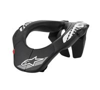 ALPINESTARSYOUTH NECK SUPPORT BLACK WHITE ONE SIZE MX MOTOCROSS