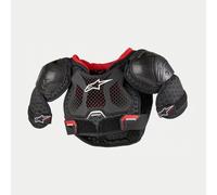 Alpinestars Kids Armour, Chest - Kickstart Pee Wee (Black/Red)
