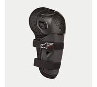 Alpinestars Bionic Action Kickstart Kids Knee Protektors, black-red