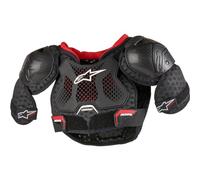 Alpinestars Bionic Action Kickstart Kids Chest Armor, black/red, size 4-6