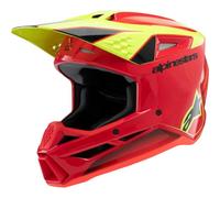 Alpinestars SM3 Fray ECE06 Youth MX Helmet Red/Yellow/BlackL Red,Yellow,Black