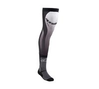Alpinestars Knee Brace Socks - Black/White - UK 9+ (L/XXL)