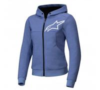 Alpinestars Ladies Armoured Hoodie - Stella Chrome V2 SPORT (Blue/Violet/White)