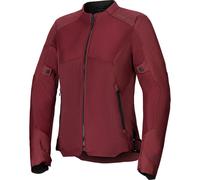 Alpinestars Ladies Stella C-1 Air Motorcycle Motorbike Textile Jacket - Burgundy