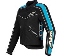 Alpinestars Ladies Stella T-Dyno Air Motorcycle Textile Jacket - Black/Blue/Ecru