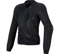 Alpinestars Ladies Stella Troop Air Motorcycle Textile Jacket - Black / Black