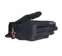 Alpinestars Stated Ladies Motorcycle Gloves, black-pink, size XL for Women