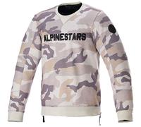 Alpinestars Legit Crew Fleece Motorbike Motorcycle Light Grey / Camo
