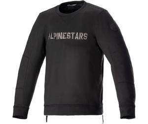 Alpinestars Legit Crew Motorcycle Protective Sweatshirt Black / Cool Grey