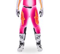 Alpinestars Limited Edition Supertech AFD MIG Pants Pink Fluo White, Size: 40