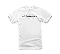 Alpinestars, Linear Combo Tee, Short Sleeve Shirt, White/Black, XXL, Man