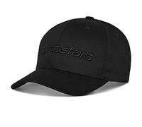 Alpinestars, Linear Hat, Baseball Cap, Black/Black, LXL, Unisex-Adult