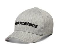 Alpinestars, Linear Hat, Baseball Cap, Grey Heather, S/M, Unisex-Adult