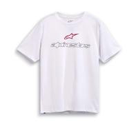Alpinestars Men's Linear Trace CSF Tee T-Shirt, White, M