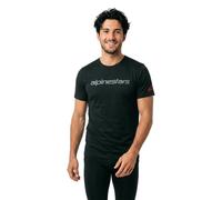 Alpinestars Linear Wordmark 2.0 Short Sleeve T-shirt Black L Men