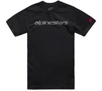 Alpinestars Linear Wordmark 2.0 T-Shirt, black/grey, size L