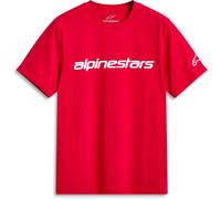 Alpinestars Linear Wordmark 2.0 T-Shirt, red, size 2XL for Men