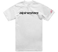 Alpinestars Linear Wordmark 2.0 T-Shirt, white, size XXL