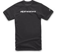 Alpinestars Linear Wordmark Fashionable Casual Wear T-Shirt Black / Grey