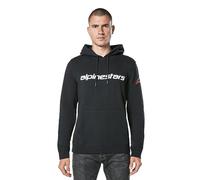 Alpinestars Linear Wordmark Hoodie V3 Sweatshirt Men's Hoodie Black/White/Red XL