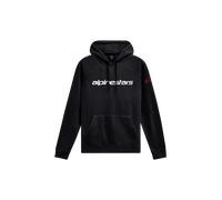 Alpinestars Linear Wordmark V3 Hoodie Black/White/RedXXL Black,White,Red