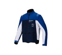 Alpinestars Lite-Dura Softshell Motocross Jacket, white-blue, size XL for Men