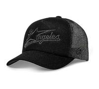 Alpinestars Los Angeles Foam Trucker Hat Baseball Cap, Black/Charcoal, One Size